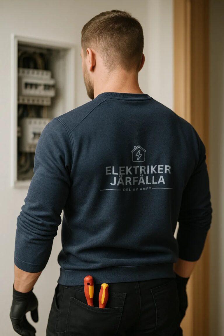 certifierad elektriker i jarfalla genomfor elinstallation