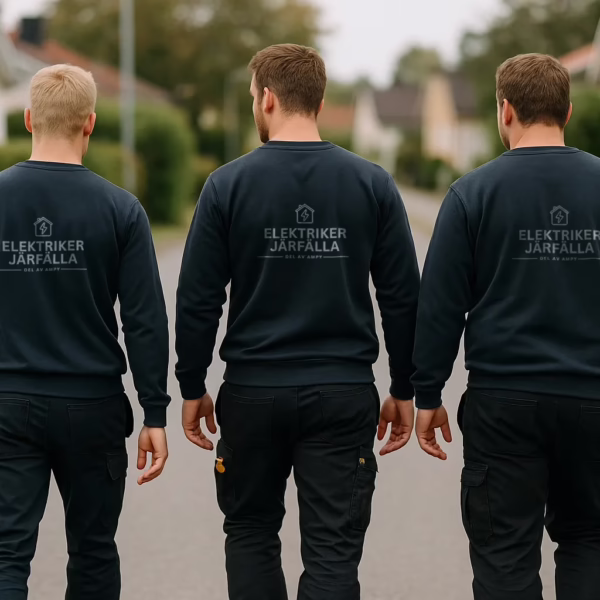 Certifierade elektriker i Järfälla – gruppbild